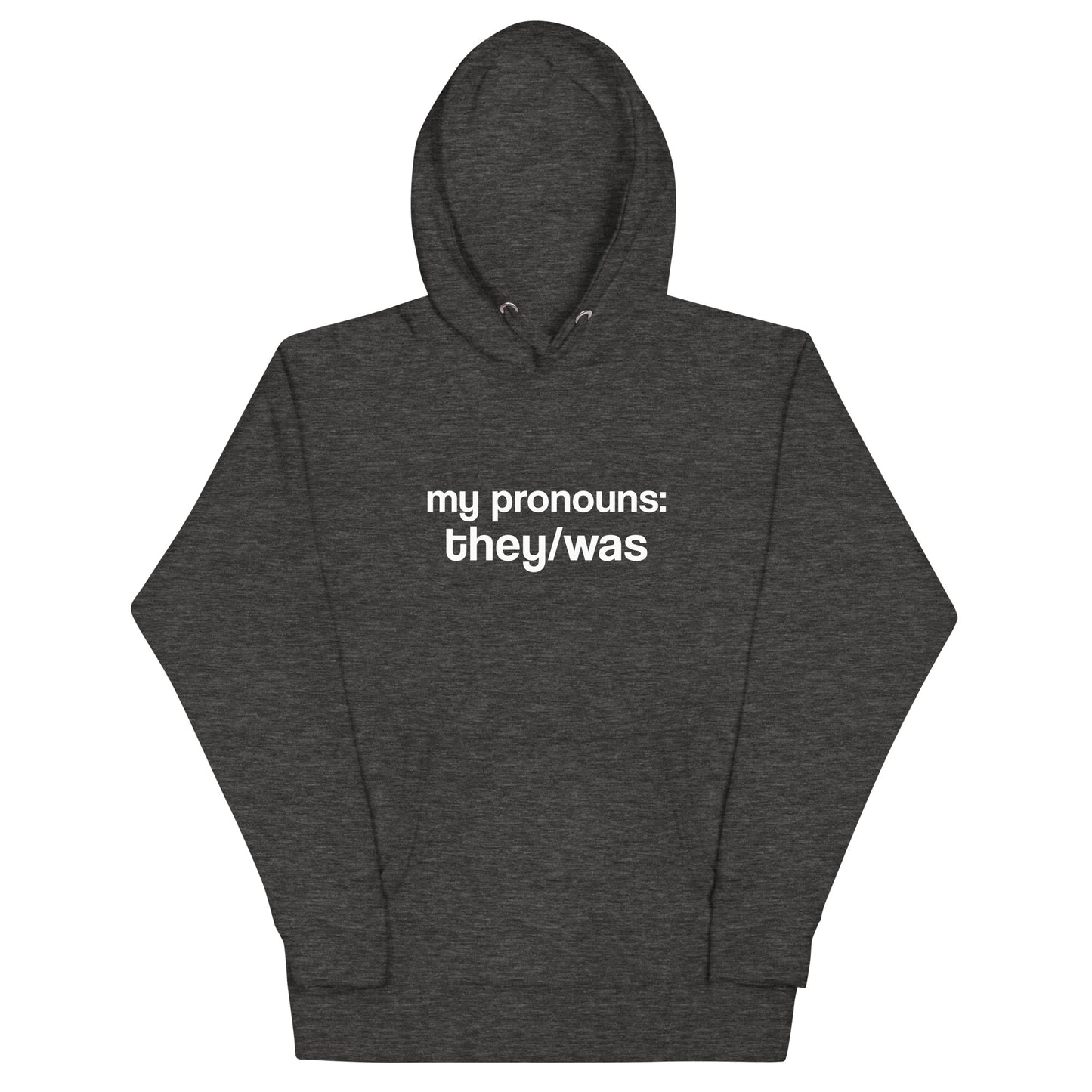 "They/Was Pronouns" Hoodie